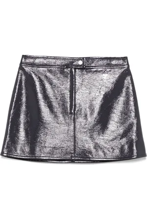 Courrèges Reedition Vinyl mini skirt