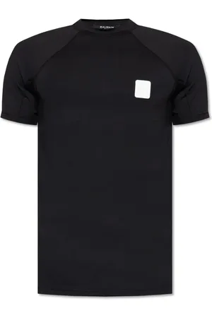 Balmain Logo-patch T-shirt