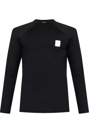 Balmain Logo-embroidered swim T-shirt