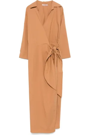 Twin-Set Poplin midi dress