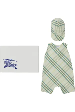 Burberry Check babygrow set