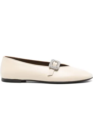 Giuseppe Zanotti Crystal-embellished ballet flats