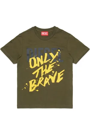 Diesel Only The Brave logo-print t-shirt