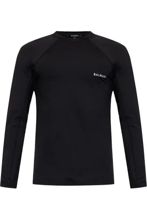 Balmain Logo-embroidered T-shirt