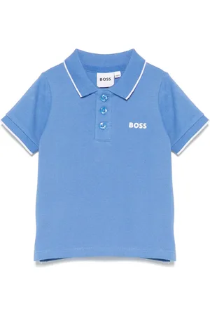 HUGO BOSS Logo-print polo shirt