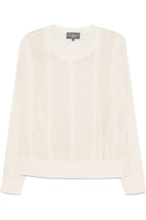 ERIC BOMPARD Pointelle round-neck sweater