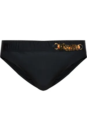 Moschino Logo plaque swimming trunk