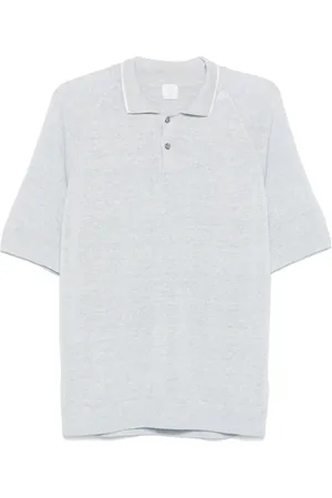 ELEVENTY M??lange-effect polo shirt