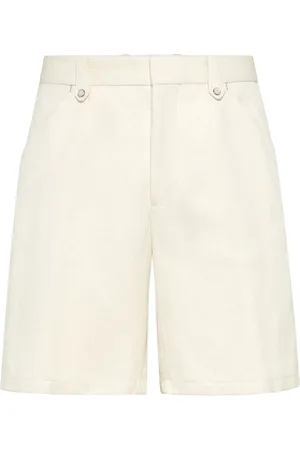 Brunello Cucinelli Chevron bermuda shorts