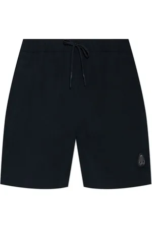 Moose Knuckles Logo patch swim shorts