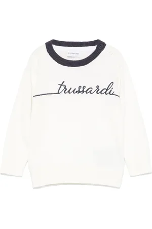 Trussardi Logo-embroidered sweater