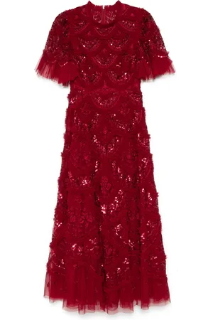 Needle & Thread Ruffled gown