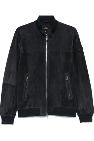 Peuterey Suede bomber jacket