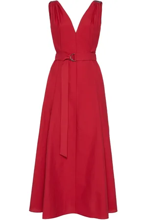 Brunello Cucinelli Poplin midi dress