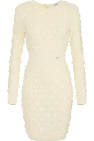 Elisabetta Franchi Bow-embellished midi dress