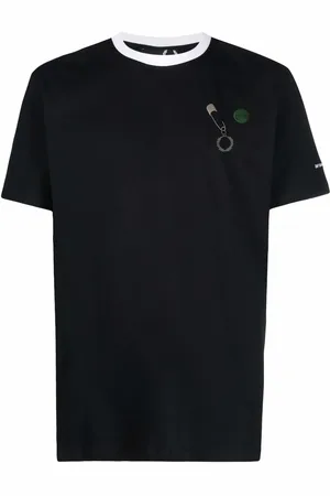 Fred Perry Safety-pin detail T-shirt