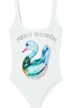 Tory Burch Lucky Duck-print swimsuit