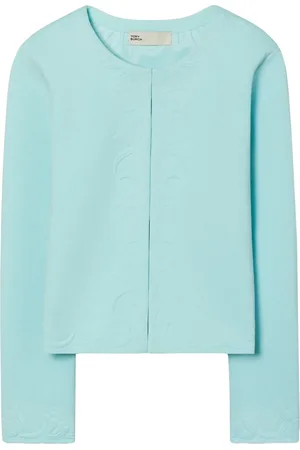 Tory Burch Kendra embossed cardigan