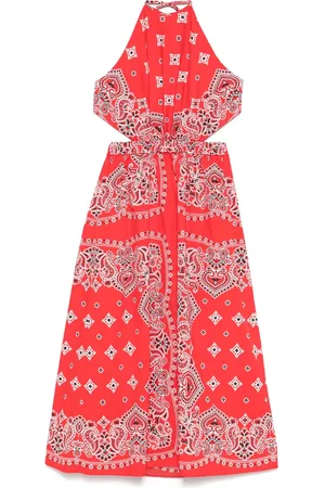 Sandro Ajaccio midi dress