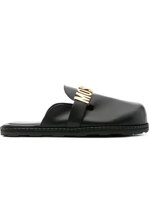 Moschino Logo-plaque sandals