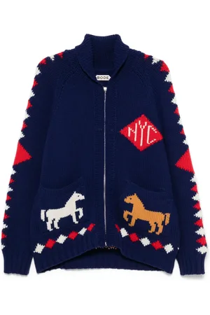BODE Diamond Corral cardigan
