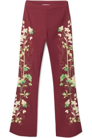 La DoubleJ Woodland-print trousers