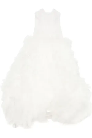 Ana Radu Ruched tulle gown