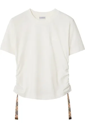 Burberry Check-trim T-shirt