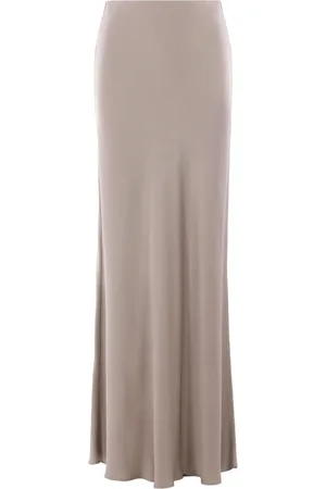 Brunello Cucinelli Satin mermaid skirt