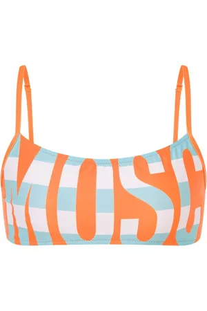 Moschino Logo-print bikini top