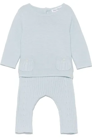 Tartine Et Chocolat Ribbed trouser set