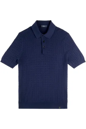 FAY Knitted polo shirt