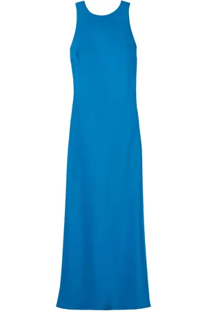 Claudie Pierlot Open-back satin maxi dress