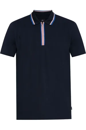 Paul Smith Striped-trim polo shirt