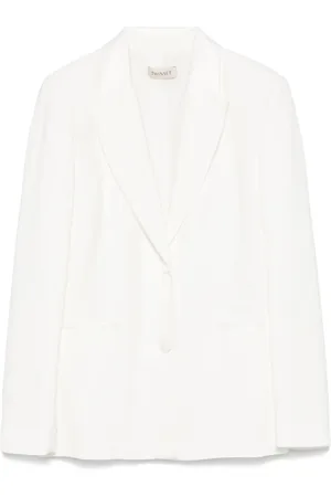 Twin-Set Satin-trim blazer