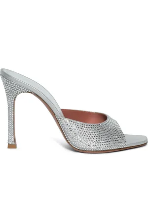 Amina Muaddi 105mm Alexa sandals