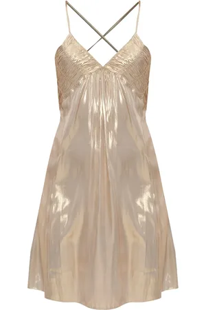 Zadig & Voltaire Metallic-effect mini dress