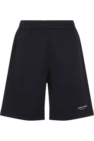 Giorgio Armani Logo-embroidered track shorts