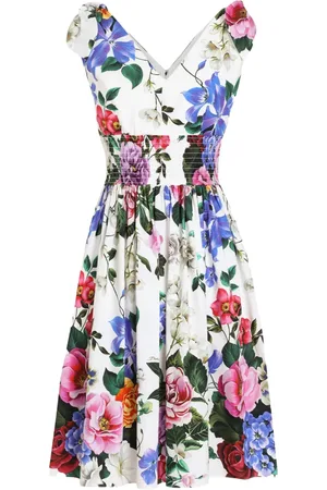 Dolce & Gabbana Floral-print mini dress