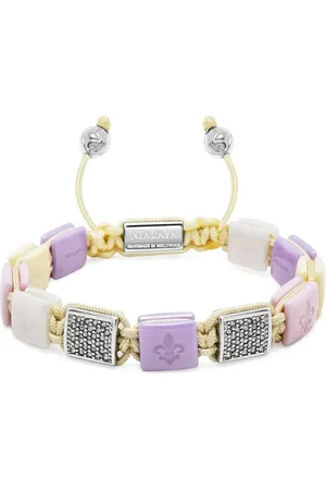 Nialaya Ceramic Flatbead bracelet