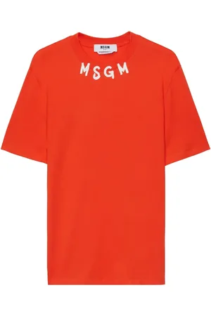 Msgm Logo-print t-shirt