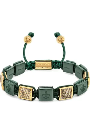 Nialaya Ceramic Flatbead bracelet