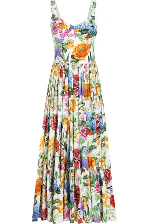Dolce & Gabbana Floral-print maxi dress