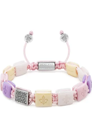 Nialaya Ceramic Flatbead bracelet