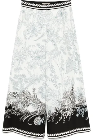 Elie saab Printed cotton pants