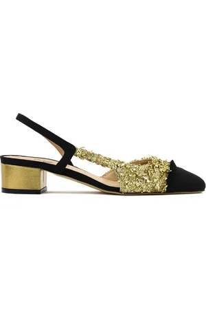 Paul Warmer Loulou slingback pumps