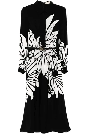 Elie saab Printed silk dress