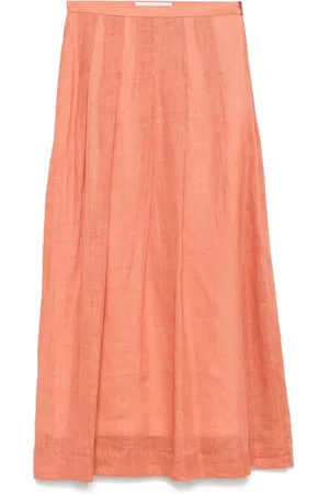 TELA Pleated maxi skirt