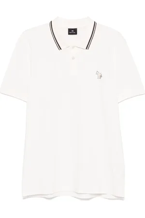 Paul Smith Zebra-embroidery polo shirt