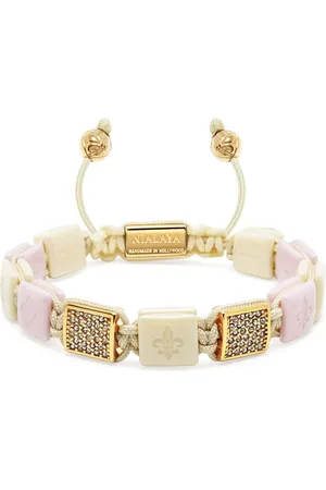 Nialaya Ceramic Flatbead bracelet
